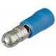 100 TERMINALS INSULATED CYLINDRICAL MALE  5 - 1.5  2.5 mm