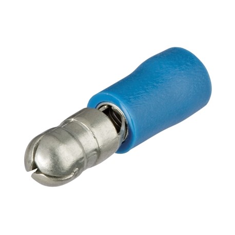 100 TERMINALS INSULATED CYLINDRICAL MALE  5 - 1.5  2.5 mm