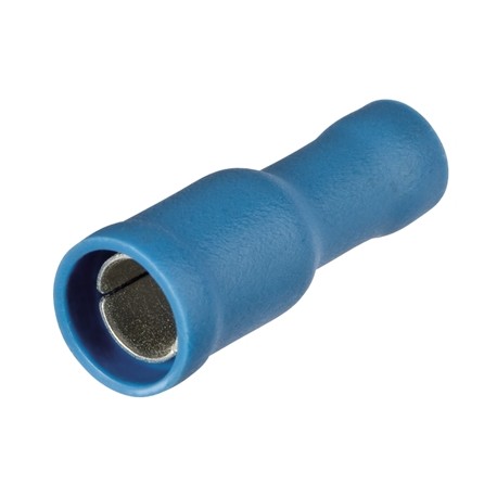 100 TERMINALS PREINSULATED CYLINDRICAL FEMALE  5 - 1.5  2.5 mm