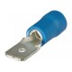 100 TERMINALS PREINSULATED DISHES 6.3mm-1.5 - 2.5 mm