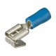 100 TERMINALS PREINSULATED MIXED 6.3mm-1.5 - 2.5 mm