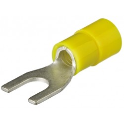 100 TERMINALS INSULATED FORK M 6 - 4.0 - 6.0 mm