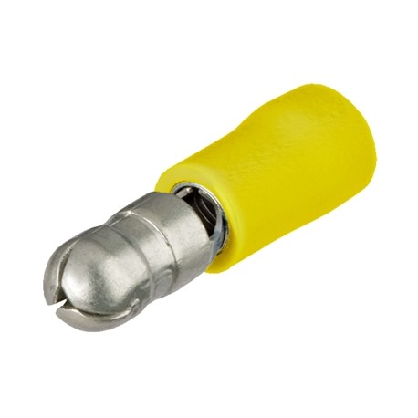 100 CAPICORDA PREISOLATI CILINDRICO MASCHIO  5-4,0-6,0mm