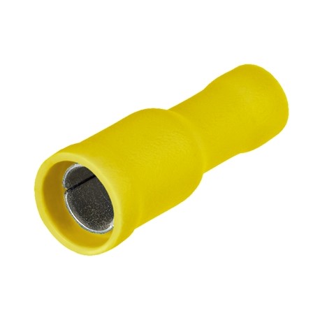 100 TERMINALS PREINSULATED CYLINDRICAL FEMALE  5 - 4.0 - 6,0mm