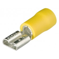 100 CAPICORDA PREISOLATI SPINA 6,3mm-4,0-6,0mm