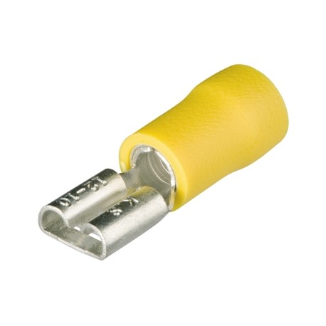100 CAPICORDA PREISOLATI SPINA 6,3mm-4,0-6,0mm