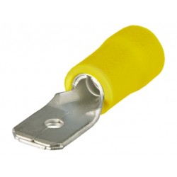 100 CAPICORDA PREISOLATI PIATTI 6,3mm-4,0-6,0mm