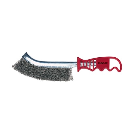 BRUSHES MAN.RICURVE INOX CF.1