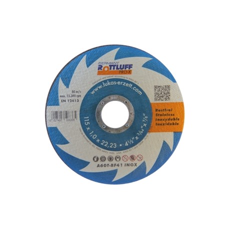 DISCHI ABRAS. INOX Ø 125 mm