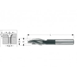 COUNTERSINK F 7593 / 3X4