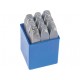 9 PUNCHES NUM. K 3684/1 8 MM