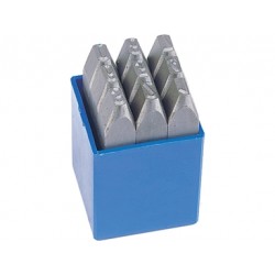 9 PUNZONI NUM. K 3686 MM 8