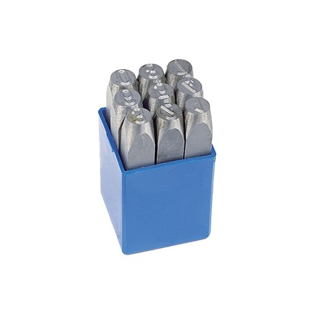 9 PUNZONI NUM. K 3687 MM 3
